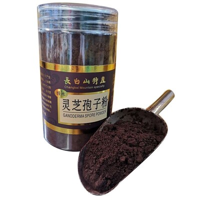 灵芝孢子粉正宗长白山椴木头道破壳灵芝孢子粉正品长白山孢子粉