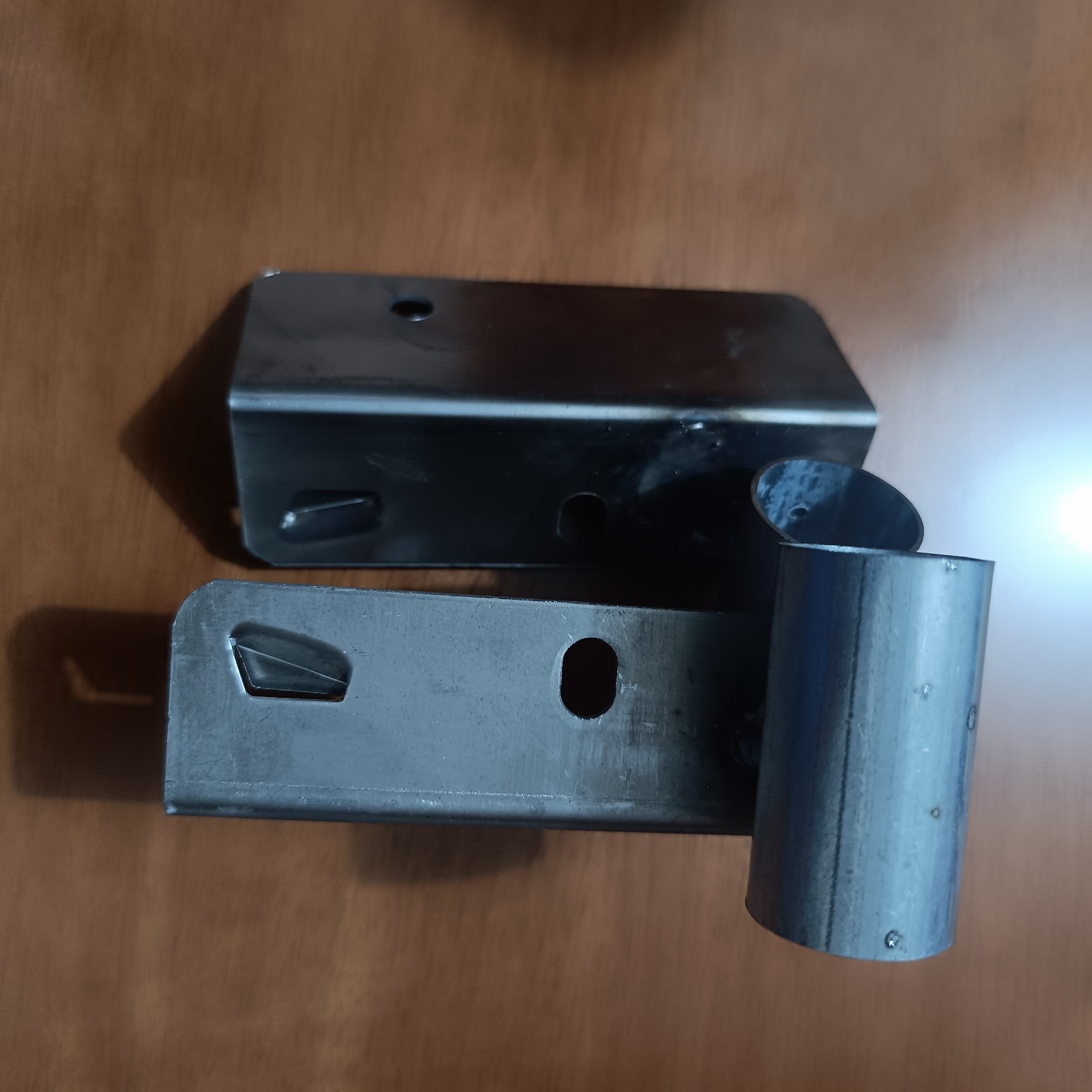 衣柜挂衣杆圆管配件服装店挂衣货架蝴蝶扣货架挂帘杆加固横梁