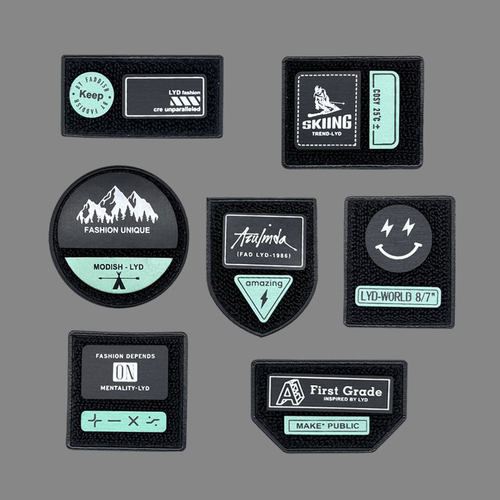 潮牌时尚装饰衣服个性补丁贴