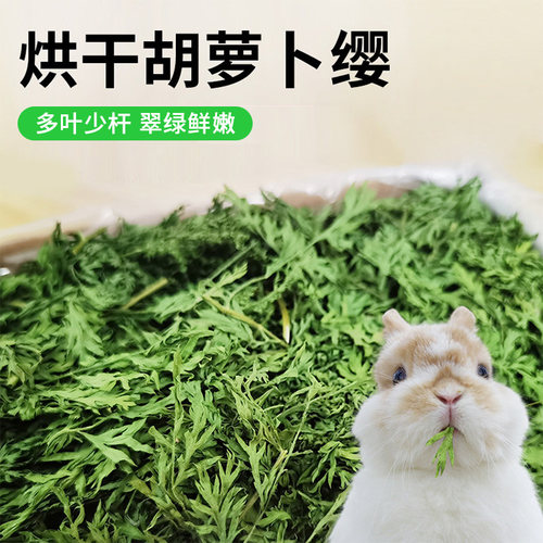 小宠专用烘干胡萝卜缨翠绿清香
