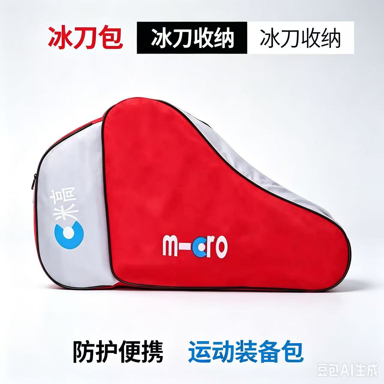 冰刀专业轮滑包单肩包