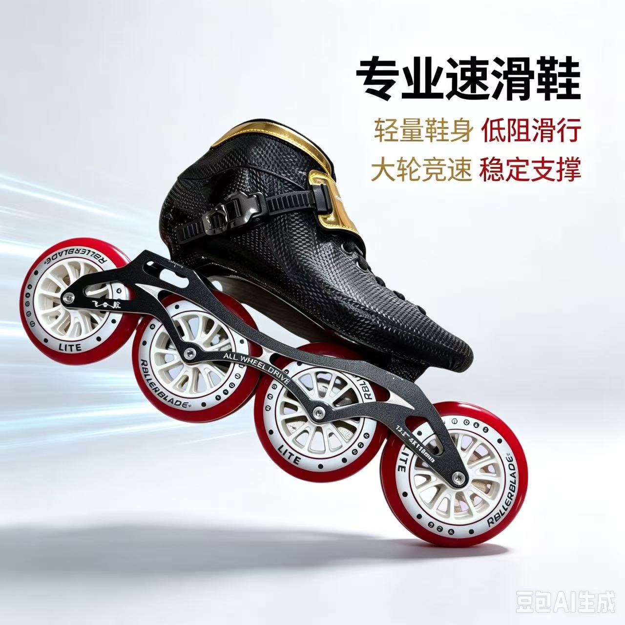 飞航速滑鞋专业碳纤速滑鞋速滑鞋速滑轮滑鞋速滑鞋轮滑鞋