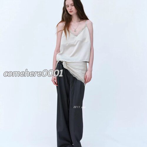 现货速发韩代 londonflat 小心机蕾丝背心三角巾短裤套装