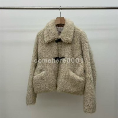 现货速发韩国东大门代购utre2025秋冬新款保暖皮毛一体皮草外套