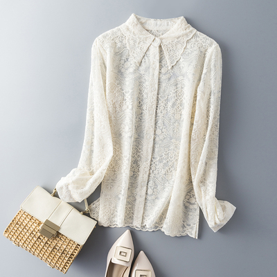 搭配毛衣从冬穿到精致黑衬衫透视