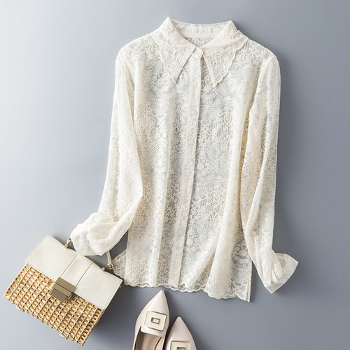 搭配毛衣从冬穿到精致黑衬衫透视