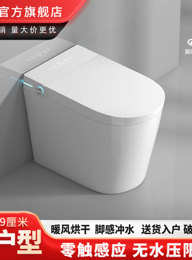 小户型智能马桶无水压限制坐便器智能马桶座便全自动一体智能马桶