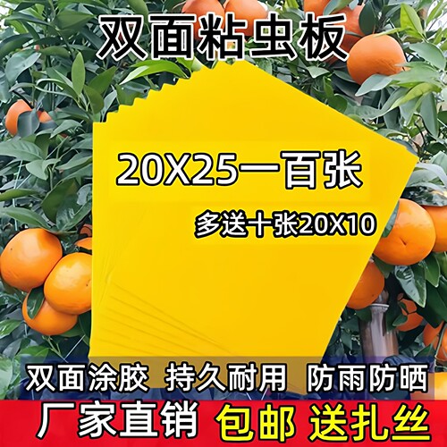 果蝇诱捕器丝瓜果树菜园粘虫球针锋引诱剂马蜂柑橘实蝇粘虫板橘子