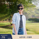 衬衣衬衫 长袖 外套 亚麻休闲度假风条纹纯色亚洲版 Tommy秋冬女装