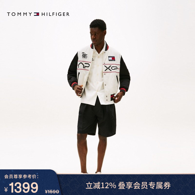 【F1:狂飙飞车电影合作款】Tommy25秋冬新APXGP男装罗纹运动短裤,男装,短裤,淘宝优惠券,粉丝福利购,淘宝优惠卷