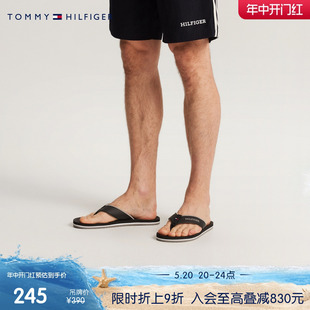 简约印花沙滩泳池人字拖凉拖鞋 Tommy 春夏男装 24新款 礼品05029