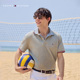 镶边合身 T恤 Tommy26夏男通勤短袖 珠地网眼POLO 纯色修身