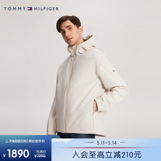 【轻便通勤】Tommy 24新款春夏男装休闲合身版运动夹克外套36390