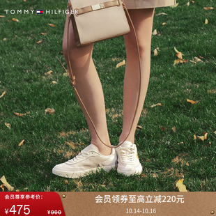 板鞋 小白鞋 潮流复古撞色拼接刺绣休闲轻便百搭运动鞋 Tommy女装