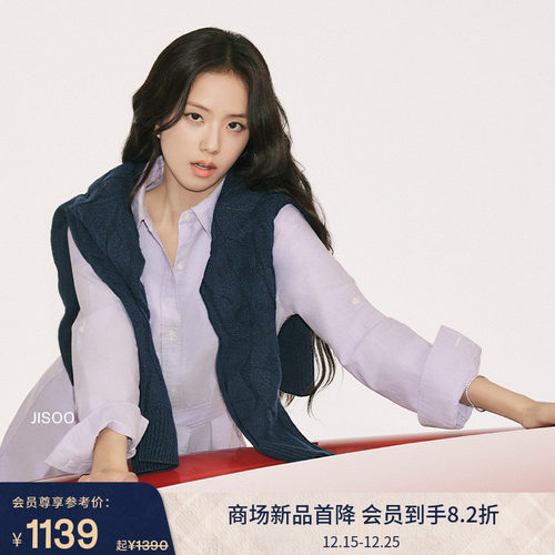 Tommy女装纯棉牛津纺宽松衬衫裙