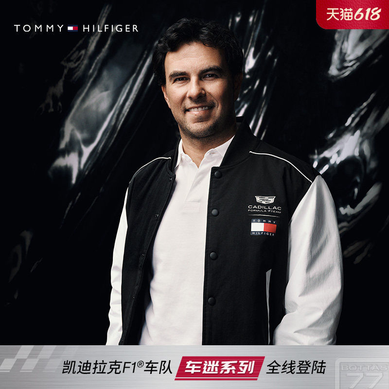 【凯迪拉克F1®联名车迷系列】Tommy26男女车手同款拼色棒球棉服