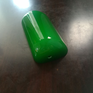 银行台灯灯罩老上海银行仿古绿色灯罩复古灯罩玻璃仿古灯具配件