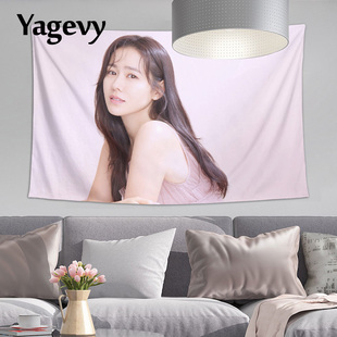 爱的迫降孙艺珍挂布墙布挂毯粉丝应援定制周边写真装饰海报背景布
