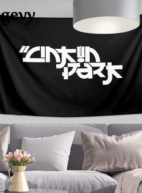 Linkin Park林肯公园挂布挂毯墙布贝宁顿写真周边装饰背景布海报