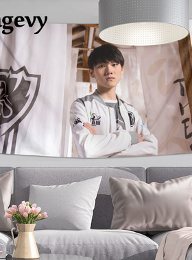 JackeyLove喻文波挂布墙布挂毯画JKL阿水应援周边装饰海报背景布