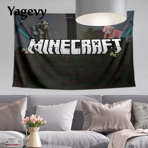MC我的世界Minecraft墙布挂布