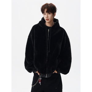 双面穿皮毛一体棉衣618A-H928-P110图片
