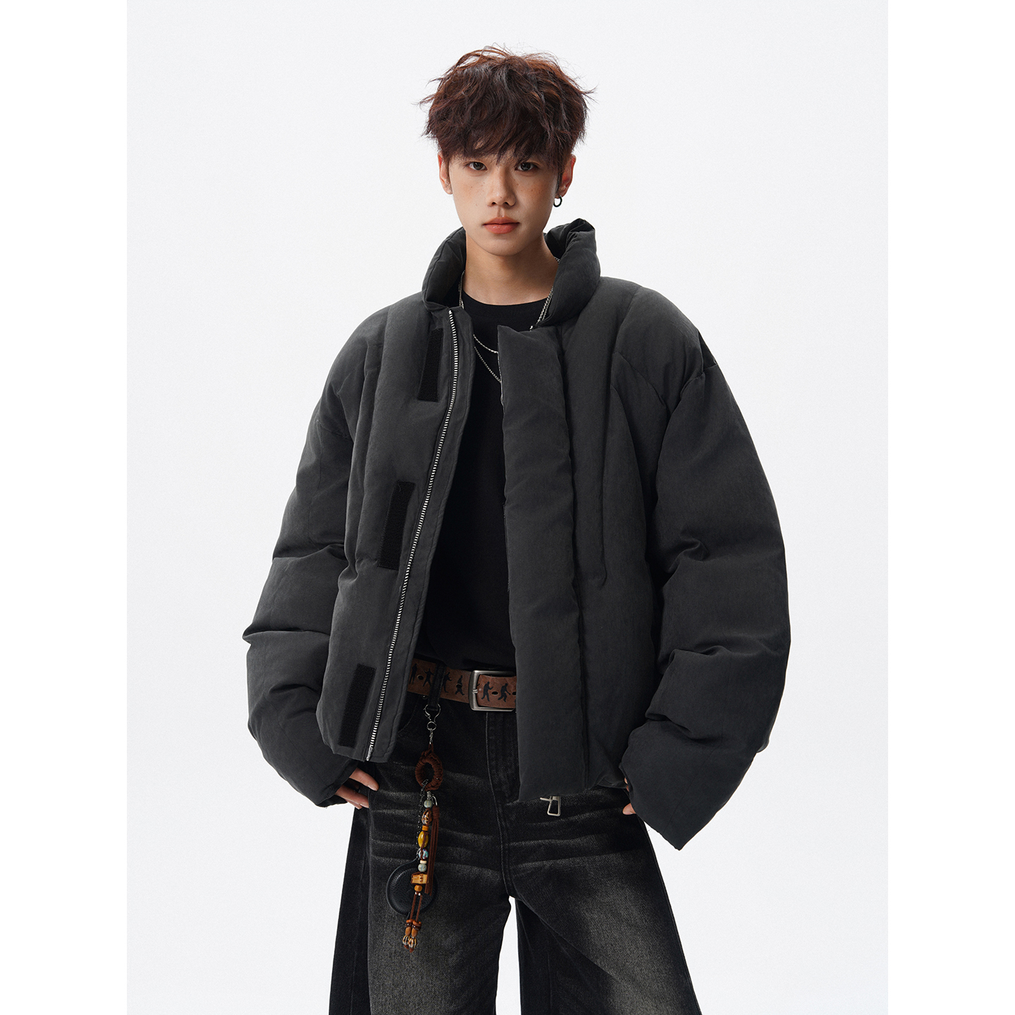 短款加厚棉服618A-H921-P105，男装棉衣，星座618A