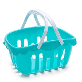 过家家散装 配件 玩具幼儿园启蒙教材教学道具手提塑料大篮子散装