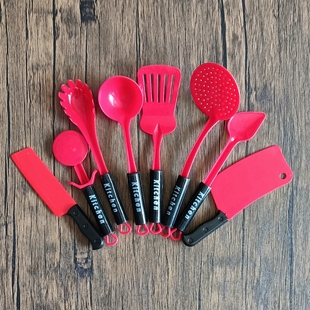 儿童过家家仿真厨房餐具刀具煎锅汤锅模型幼儿园早教益智教具摆件