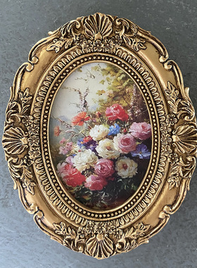 组合挂墙装饰画框树脂相框卧室客厅玄关墙壁软饰画相框雕花相框