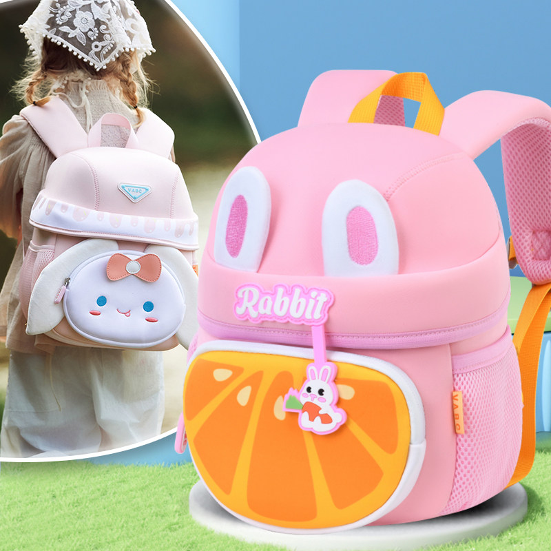VABC儿童春游双肩背包宝宝户外出行立体卡通可爱女孩书包轻便萌趣,玩具/童车/益智/积木/模型,书包,淘宝优惠券,粉丝福利购,淘宝优惠卷