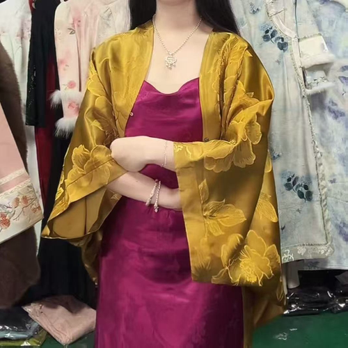 新中式上衣开衫黄金万两禅意外套