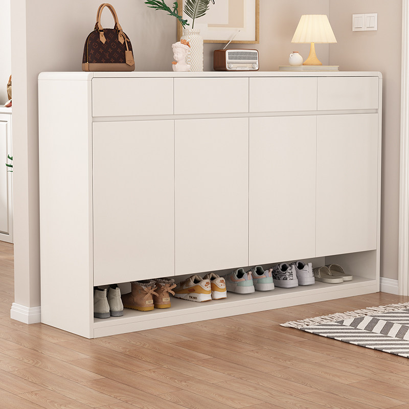 实木鞋柜家用门口玄关柜新款2025爆款意式奶油风大容量多层收纳柜,住宅家具,鞋柜,淘宝优惠券,粉丝福利购,淘宝优惠卷