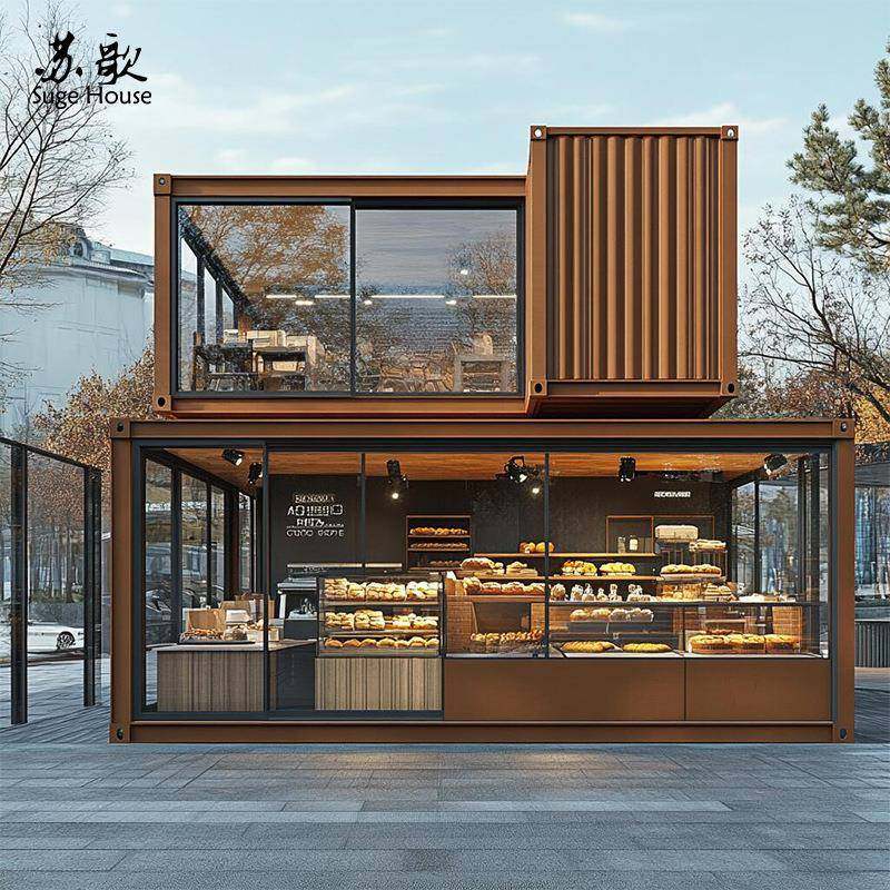 厂家直销全新二层镀锌钢结构集装箱改造商场室外创意咖啡馆商铺,基础建材,轻钢别墅,淘宝优惠券,粉丝福利购,淘宝优惠卷