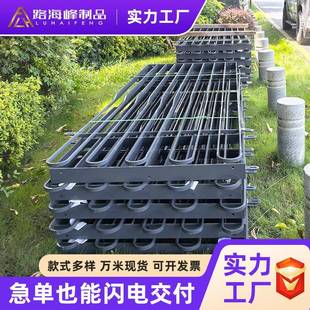 市政深标京式护栏路政人行道安全分流马路隔离围栏杆防撞护栏