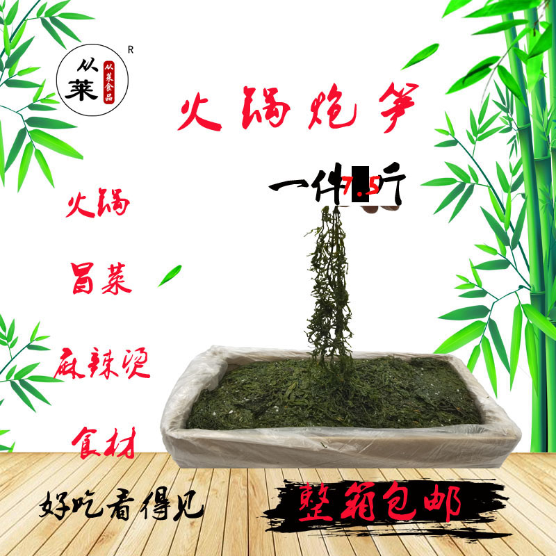 马尾藻 盐渍海草 鞭炮笋  1箱7.5斤 炮笋 火锅 麻辣烫食材