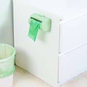 hộp nhựa tròn trong suốt Túi đựng rác lưu trữ hộp nhỏ Sáng tạo nhà cửa hàng lưu trữ lưu trữ treo tường hộp hoàn thiện túi nhựa - Trang chủ hộp đựng đồ trang điểm bằng gỗ
