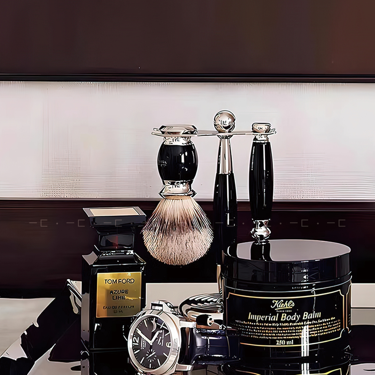 样板间卫生装饰摆件一匚综合材质