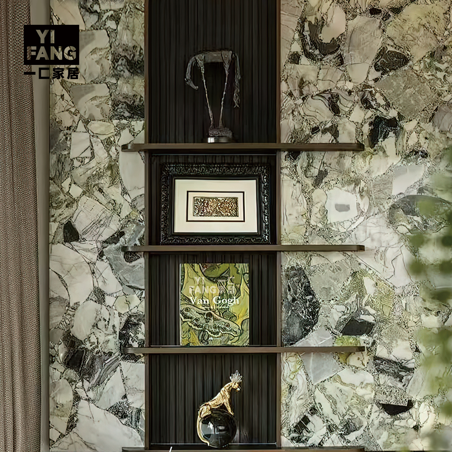 一匚现代轻奢装饰画书籍摆件