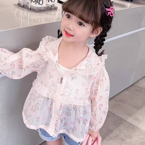 幼儿园女童防晒衣夏季新款空调衫