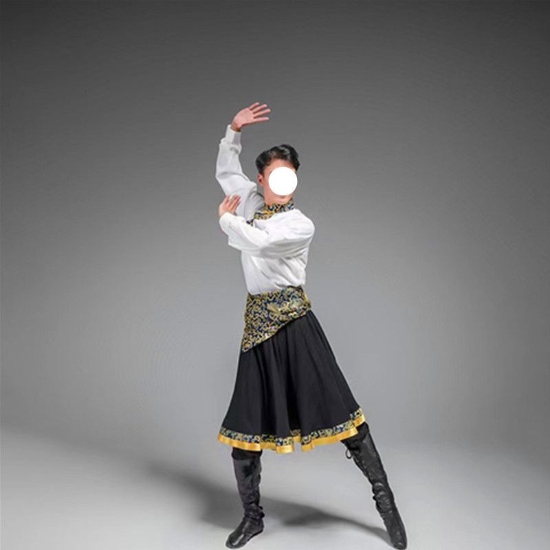 艺考练功服藏族风舞蹈演出服新款