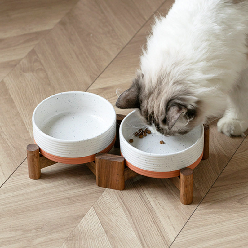 高级陶瓷中小犬宠物食盆狗粮碗猫猫狗碗/慢食碗