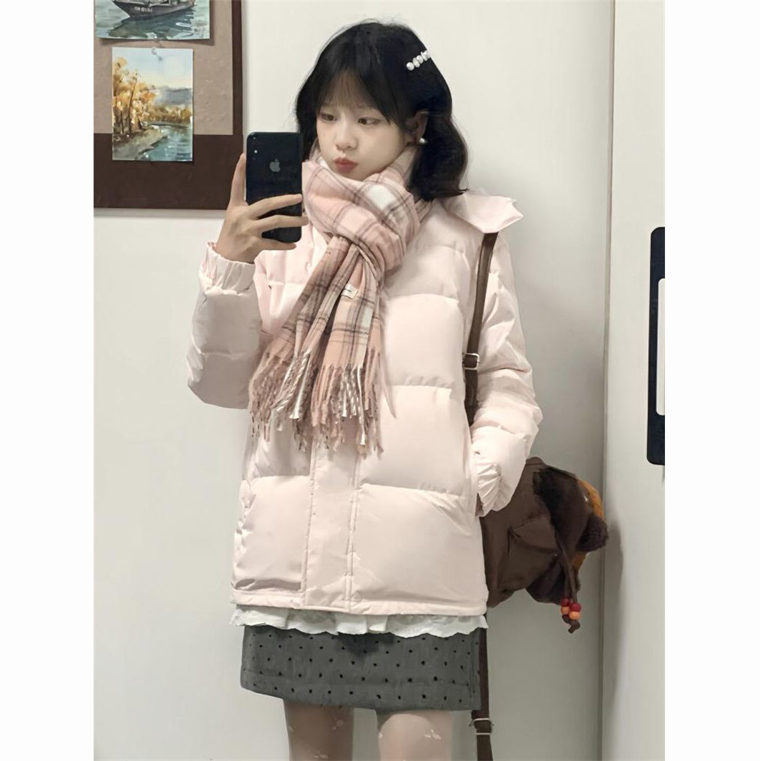 潮流时尚拉链棉服外套