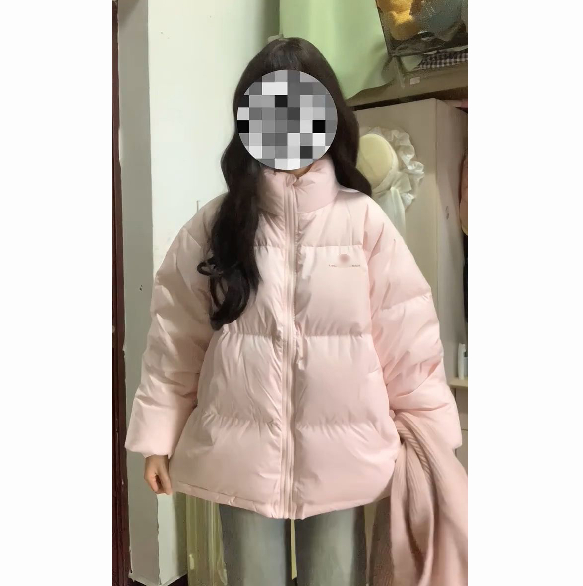 潮流时尚拉链棉服外套