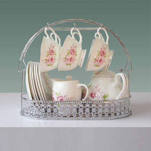 咖啡杯套装欧式茶具咖啡具骨瓷英式下午茶茶具红茶杯碟陶瓷茶壶