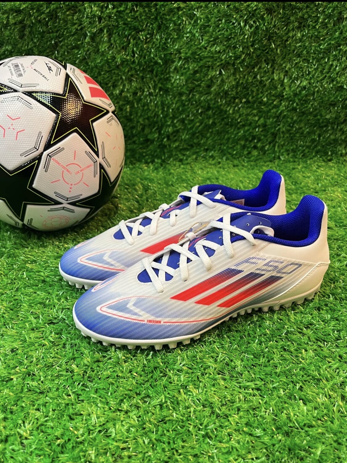 Adidas阿迪达斯F50CLUB TF男子舒适耐磨运动训练实战足球鞋IF1348