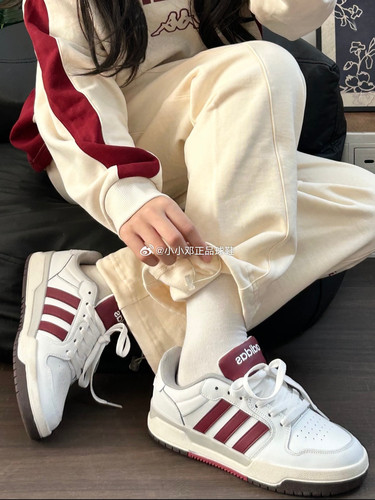 Adidas/阿迪达斯neo Entrap时尚简约休闲轻便男女低帮板鞋 JQ3926