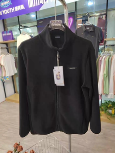 拉链加厚外穿保暖上衣3301 泰迪绒外套立领开衫 2024浩扬男士 冬新款