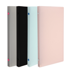 日本maruman活页本PUO系列slim满乐文A5可拆卸学生笔记本子日记本记事本工作学生手账本简约