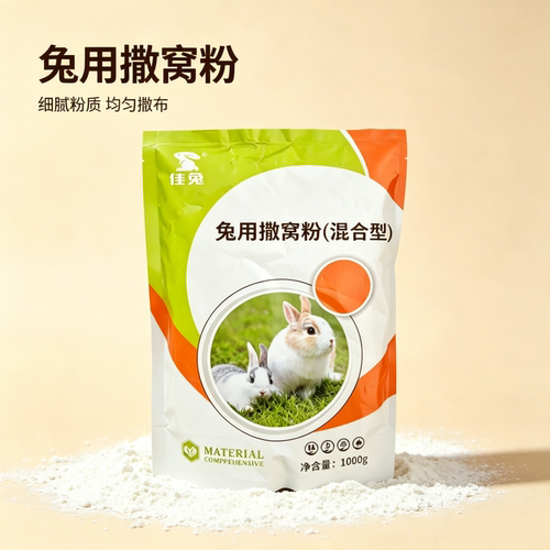 兔真菌撒窝粉脱毛掉毛